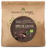 BAMBOO STORY | Granella di Cacao Crudo Biologico 400 g | Criollo | Perù 100% Cacao | Gusto intenso e croccante | Senza zuccheri aggiunti né additivi | Vegana | Topping: colazioni e dessert