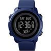 TONSHEN Uomo Sportivo Orologio Termometro Impermeabile Multifunzione LED Elettronico Outdoor Militare Tattica Digitale Orologi da Polso Allarme Data Cronometro