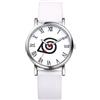 OIDEA Orologio da polso da uomo con cinturino in silicone Skull: teschio anime ninja cinturino in silicone con quadrante romano, orologio da uomo con teschio regalo per uomini ragazzi nero/rosa/grigio