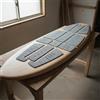 9 Pezzi Pad da Wave Riding con Kick Tail Materiale EVA per Surfisti
