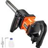 VEVOR Avvitatore Pneumatico a Impulsi da 25,4 mm, Coppia di Serraggio Dadi Fino a 2400 Nm, Chiave Pneumatica a 6 Velocità da 6000 giri/min con Incudine Estesa 152,4 mm per Camion Pesanti