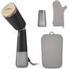 Philips 5000 Ferro da Stiro Verticale a Vapore Portatile, 24 g/min, 1300W | Pronto in 35 sec, Piastra Riscaldata, Mod. ECO, Custodia da viaggio +2acc, Testa pieghevole, Sicuro su i tessuti (STH5030/80)