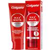 Colgate Dentifricio Sbiancante Max White Ultra Active Foam 50 ml I Denti Più Bianchi in Soli 3 Giorni * I Azione Ossigenata ad Assorbimento Profondo I Clinicamente Testato I Sbiancamento denti