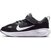 NIKE Little Kid's Stellar Ride Running Shoes, Black/White-Anthracite-Pure Platinum, 2.5Y