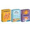 Clementoni Carte Mimo, 10 Famiglie e Nomi Cose e Città, 3 Mazzi Bambini 4+