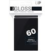 Ultra Pro Amigo Spiel + Freizeit Ultra-PRO 826802 Bustine Small PRO Gloss, Nero, 60 Pezzi