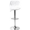 Kare Design, sgabello da bar modello Ornament, design moderno e robusto, con schienale