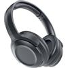 Muvit Cuffie senza fili MCHPH0011/ con microfono/ Bluetooth/ Nero