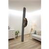 Kerbl Klettersack Carpet (16x16x240cm Kletter-/Kratzsack für Katzen) grau 80914