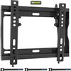 oCreon Supporto a muro per la maggior parte dei televisori LED LCD da 17-45 pollici - Inclinabile - Con viti di sicurezza e livella a bolla - Massimo VESA 200x200 mm - Portata massima 30 kg