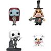 Funko Set da 4 personaggi di "Il Grinch" (The Nightmare Before Christmas) in versione POP! Disney, in vinile, offerta speciale per il Black Friday, altezza 9 cm