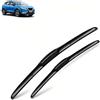 Generic Set di tergicristalli di ricambio per Nissan Qashqai J12 2021-2024, 66 cm + 43 cm