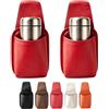 Generico 2PCS Car Side Door Leather Cup Holder, Portable Car Organizer | Window Hanging Drink Holders, Slim Pocket Anti Scratches, Luxury Interior Accessory for Daily Commute