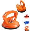 Mautopily Set di riparazione ammaccature per auto, 5 pezzi, 3 ventose con spugna per lucidatura