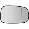 TUTTO PER QUATTRO, Vetro Specchietto Retrovisore Per Renault Clio III (R0/1), Megane II (M), Scenic (Jm), Termico, Sinistra=Destra, Cromato E Asferico