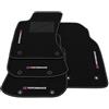 Somer Car Kit Tappetini Auto compatibili con Audi A4 B5 Avant 1996-2001 | Set Tappeti in Moquette, PERFORMANCE blu/rosso, Tappeto auto su misura