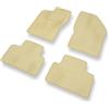 Mossa Tappetini adatti per Alfa Romeo 147 Hatchback (2000-2010) 4 pz. beige