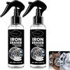 AFGQIANG Iron Eraser Rust Remover Spray, Multipurpose Rust Eraser Cleaner, 2026 New Iron Powder Remover Spray for Car Wheels and Paint, Fast Acting Rust and Brake Dust Remover,Car Rust Remover Spray,120ml (2)