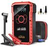 KOPUO 8000A Peak Car Jump Starter with 150PSI Air Compressor | Avvio Rapido, Portatile