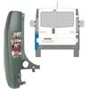 EasyParts Angolo paraurti posteriore con lampada per Renault Trafic 2001-2014 / Sinistra