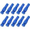 Qunyince 10 pezzi connettori per cavi 16-18 AWG compatibili con Posi-Tap Connettore | Connettori per cavi senza spellatura per cablaggi di auto, moto e barche, blu