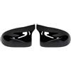 Generico Calotta Specchietto Retrovisore Per BMW F25 X3 F26 X4 F15 X5 F16 X6 | 2014-2018 Copertura per specchietto retrovisore laterale(Nero)