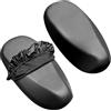 Songella Coprisella Moto Universale Copertura Sella Impermeabile Protezione Sedile Moto In Pelle 2 Pezzi Nero Per Moto Esterna