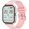 ELLENNE SMARTWATCH TOUCH LCD HD 1.8, NOTIFICHE, SALUTE, SPORT L13 ROSA | Display touch HD,battito,sonno,notifiche social,sport. Lingua ITALIANO,INGLESE,TEDESCO,FRANCESE,SPAGNOLO. Per Android e iOS
