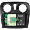 YUNTX [DAB-4G+64G] Autoradio 16 Autoradio per Dacia/Sandero 2014-2017-[Incorporato DAB+/Carplay/Android Auto/DSP/GPS/MirrorLink/Bluetooth 5.0/SWC/WiFi]-IPS 2.5D 9 Touch Screen-Camera+MIC