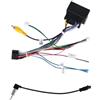 VECHTEL Cavo Connettore 52 Pin per Autoradio VW Golf 5 6 Passat Jetta Caddy EOS T5 Tiguan Touran CC Polo con Antenna Radio