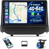 ETLFUCyber 4G+64G Autoradio per Ford Ecosport 2013-2017 con Carplay & Android Auto | Schermo Touch 9 pollici con GPS, Wireless Carplay & Android Auto, WiFi, 32EQ, Bluetooth 5.0, Radio FM/RDS