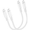 BASESAILOR Cavo USB C a USB C 60W ricarica rapida per iPhone 18,0.3M 2Pack | Cavo Tipo C per auto,MacBook Pro,iPad Air/mini,iPhone 17 16 15 Pro Max,AirPods 5 4,Galaxy S26 S25 S24 S23 Ultra,Pixel 10