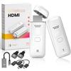 i-TechHome Trasmettitore e ricevitore HDMI wireless, 1080p Full HD, compatibile con TV, PS5, proiettore, PC, laptop, iPhone e Android