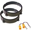 IPNOSIS Kit 2 Supporti Adattatori Altoparlanti Anteriori o Posteriori per casse da 16,5 cm con 2 Cavi Compatibile con Alfa Romeo 147, Lancia Y IPNOSIS IP-SP164/B