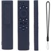 Gettimore Custodia protettiva luminosa in silicone per telecomando TV Samsung BN59-01385A, materiale lavabile, design resistente alle cadute, colore nero