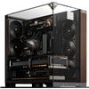 Thermalright TR A70 Vision V2 Cabinet da Gaming ATX, vetro senza cornici su tre lati, 8 alloggiamenti per ventole CPU, supporto per scheda grafica verticale anti-caduta a sgancio rapido