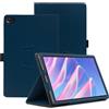 KUSINHOKA Custodia Compatibile con Acer iconia Tab A12-21P-A51P, Leggero Pelle PU Protettiva Cover con Cinturino da Polso, Tablet Custodia Magnetico con Funzione di Supporto, Blu Scuro