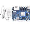 Orange Pi 5 Plus 4GB/8GB/16GB LPDDR4/4x Rockchip RK3588 8-Core 64-bit Single Board Computer con presa eMMC, scheda di sviluppo arancione Pi/Linux/Ubuntu/Debian/Android OS (16 GB + alimentatore)