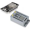 diymore Scheda di sviluppo ESP32 con kit custodia, modulo ESP32-WROOM-32 a | Interfaccia USB-C ESP-32 WiFi Bluetooth 4.2, con chip CH340 da 240 MHz, flash da 4 MB per progetti fai da te IoT
