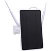 TOPINCN Router Modem da 4G LTE da 6W a Energia Solare, Signal Booster Extender Booster Long Endurance IP66 REGGIOTTO IP66 Wifi Solar Router 4G per Campeggio Campeggio e Area (Versione UE)