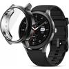Blueshaweu Custodia compatibile per Fitpolo/TOOBUR/ZOSKVEE smartwatch DR06 1.27'', flessibile TPU protezione completa con pellicola protettiva antigraffio Custodia per DR06 (Nero)
