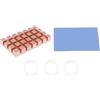 Briny River Dissipatore di calore in rame 32x18x4mm per M.2 2242 NVMe NGFF SSD compatibile con Raspberry Pi 5 AI Module