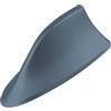 GERUI Antenna universale a forma di pinna di squalo per auto, amplificatore radio AM FM con gomma impermeabile (grigio scuro)