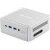 MINISFORUM Mini PC NAB9S, processore Intel Core i9-13900HK 14C/20T fino a 5,4GHz e grafica Intel Iris Xe, Barebone (RAM/SSD/HDD non inclusi), 4K 2x HDMI / 2x USB-C, 2,5G RJ45 LAN x 2, Wifi6E + BT5.2