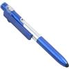 CWOQOCW Penna a sfera multifunzione per penna stilo con torcia (blu) | 4 strumenti in 1: per stilo, penna a sfera, luce LED, supporto per telefono; ideale per lavoro, studio, viaggi