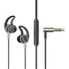 Generic Cuffie intrauricolari ad alta fedeltà, auricolari con isolamento acustico, cuffie con microfono, audio stereo bassi, accessorio competitivo per console PC mobile, funzione di riduzione del rumore