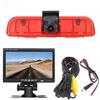 Dynavsal Set di telecamera posteriore HD con monitor LCD da 7 pollici, telecamera posteriore di ricambio per Fiat Qubo Fiorino 225 berlina station wagon/Punto Kasten/Hatchback/Citroen Nemo Kombi/Peugeot Bipper