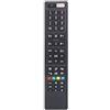 121AV Telecomando sostitutivo RC4848 per Sharp Techwood Telefunken LED LCD Smart TV 3D HD con pulsante Netflix