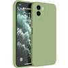 HAFFAN Custodia in Silicone TPU Compatibile con Redmi A1 / Redmi A2 (6.52 inches), Cover Case Protettiva per Cellulare - Verde Matcha