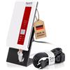 Babotech Supporto per ripetitore Fritz 600/1200/1700/2400/2700, per una ricezione Wi-Fi ottimale, con prolunga da 2 m, prodotto in Germania